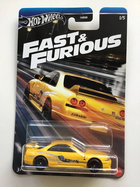 Hot Wheels Fast & Furious Nissan Skyline GT-R [Bcnr33]